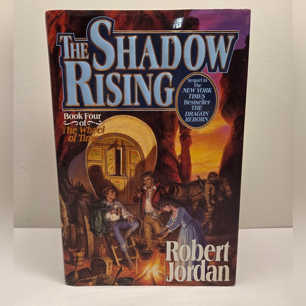 The Shadow Rising Wheel Of Time Book 4 Robert Jordan Hardcover 1st Ed 1st Print